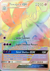 Toxapex GX - 154/145 - Secret Rare